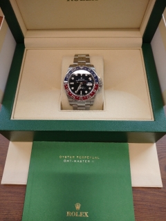 ロレックスGMTマスター126710BLRO